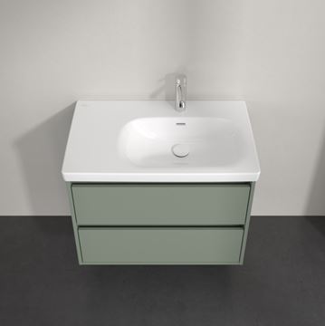 VILLEROY & BOCH SKYLA skříňka pod umyvadlo 77,2x43,9x59,6 cm, 2 zásuvky, soft green C79700AF Obrázek - fotka
