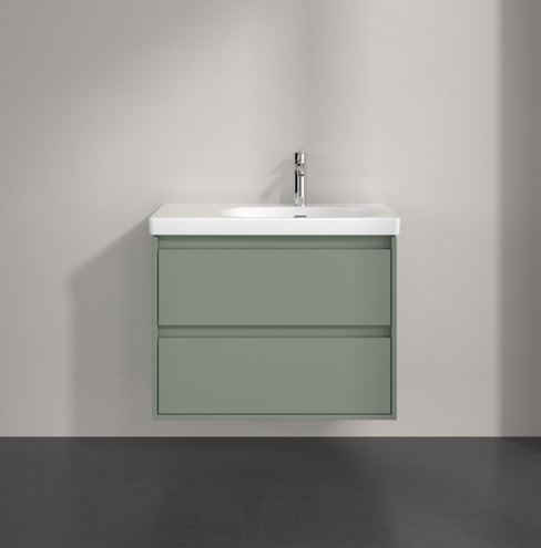 VILLEROY & BOCH SKYLA skříňka pod umyvadlo 77,2x43,9x59,6 cm, 2 zásuvky, soft green C79700AF Obrázek - fotka