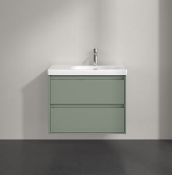 VILLEROY & BOCH SKYLA skříňka pod umyvadlo 77,2x43,9x59,6 cm, 2 zásuvky, soft green C79700AF Obrázek - fotka