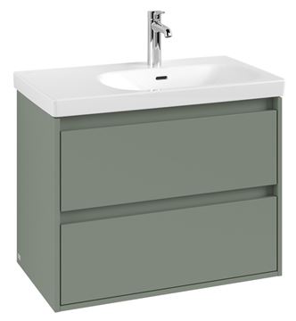 VILLEROY & BOCH SKYLA skříňka pod umyvadlo 77,2x43,9x59,6 cm, 2 zásuvky, soft green