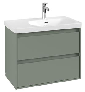 VILLEROY & BOCH SKYLA skříňka pod umyvadlo 77,2x43,9x59,6 cm, 2 zásuvky, soft green