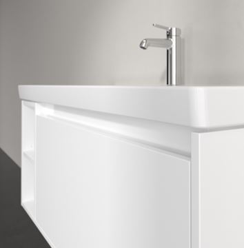 VILLEROY & BOCH SKYLA skříňka pod umyvadlo 97,2x43,9x43,6 cm, 1 zásuvka, 2 police, brilliant white C79000VE Obrázek - fotka