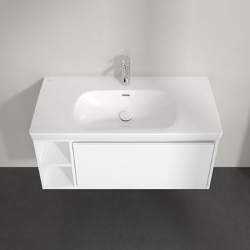 VILLEROY & BOCH SKYLA skříňka pod umyvadlo 97,2x43,9x43,6 cm, 1 zásuvka, 2 police, brilliant white C79000VE Obrázek - fotka