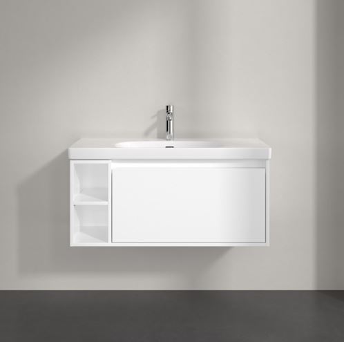 VILLEROY & BOCH SKYLA skříňka pod umyvadlo 97,2x43,9x43,6 cm, 1 zásuvka, 2 police, brilliant white C79000VE Obrázek - fotka