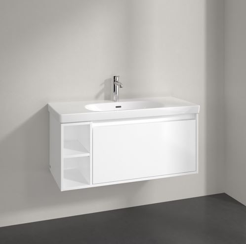 VILLEROY & BOCH SKYLA skříňka pod umyvadlo 97,2x43,9x43,6 cm, 1 zásuvka, 2 police, brilliant white C79000VE Obrázek - fotka
