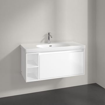 VILLEROY & BOCH SKYLA skříňka pod umyvadlo 97,2x43,9x43,6 cm, 1 zásuvka, 2 police, brilliant white C79000VE Obrázek - fotka