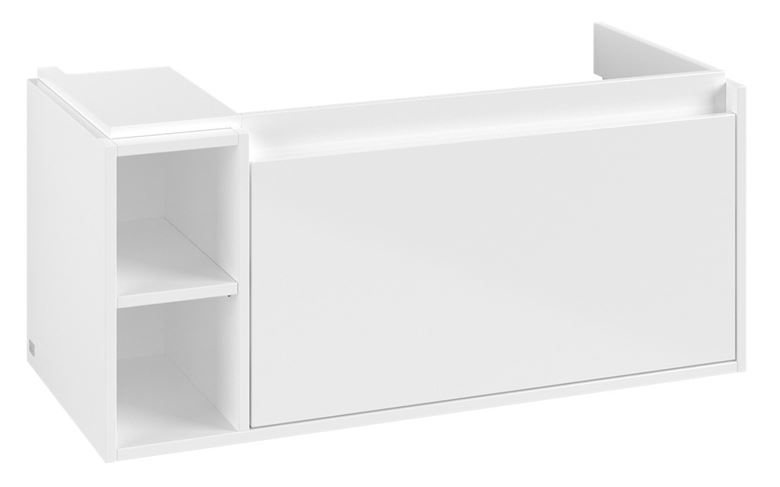 VILLEROY & BOCH SKYLA skříňka pod umyvadlo 97,2x43,9x43,6 cm, 1 zásuvka, 2 police, brilliant white C79000VE Obrázek - fotka