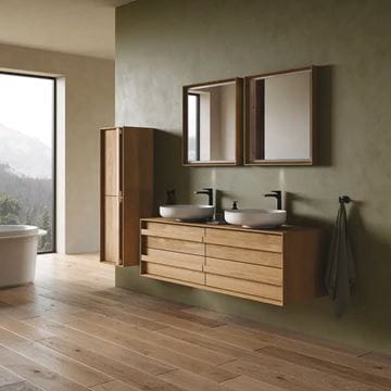 DURAVIT OCAVO zrcadlo 68x73 cm, s osvětlením, s vyhříváním OC72210H5H50000 Obrázek - fotka