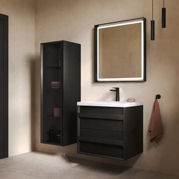 DURAVIT OCAVO zrcadlo 68x73 cm, s osvětlením, s vyhříváním OC72210H6H60000 Obrázek - fotka