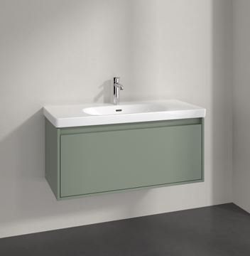 VILLEROY & BOCH SKYLA skříňka pod umyvadlo 97,2x43,9x43,6 cm, 1 zásuvka, soft green C78900AF Obrázek - fotka