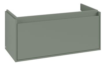 VILLEROY & BOCH SKYLA skříňka pod umyvadlo 97,2x43,9x43,6 cm, 1 zásuvka, soft green C78900AF Obrázek - fotka