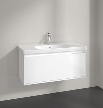 VILLEROY & BOCH SKYLA skříňka pod umyvadlo 97,2x43,9x43,6 cm, 1 zásuvka, brilliant white C78900VE Obrázek - fotka