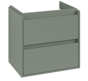 VILLEROY & BOCH SKYLA skříňka pod umyvadlo 62,2x43,9x59,6 cm, 2 zásuvky, soft green C79500AF Obrázek - fotka