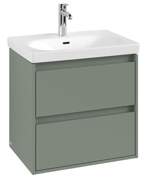 VILLEROY & BOCH SKYLA skříňka pod umyvadlo 62,2x43,9x59,6 cm, 2 zásuvky, soft green