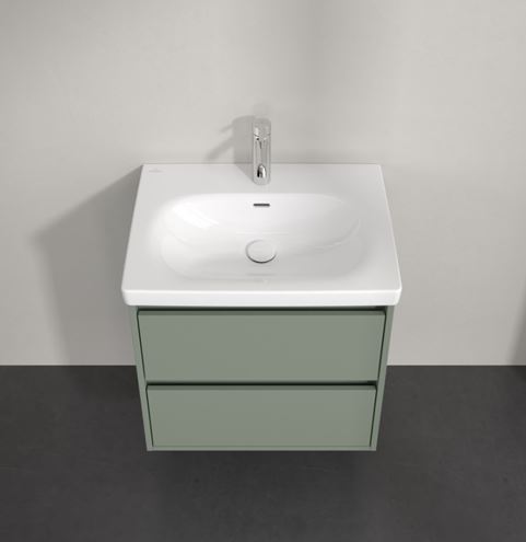 VILLEROY & BOCH SKYLA skříňka pod umyvadlo 62,2x43,9x59,6 cm, 2 zásuvky, soft green C79500AF Obrázek - fotka