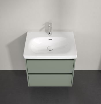 VILLEROY & BOCH SKYLA skříňka pod umyvadlo 62,2x43,9x59,6 cm, 2 zásuvky, soft green C79500AF Obrázek - fotka