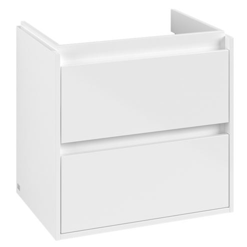 VILLEROY & BOCH SKYLA skříňka pod umyvadlo 62,2x43,9x59,6 cm, 2 zásuvky,  brilliant white C79500VE Obrázek - fotka