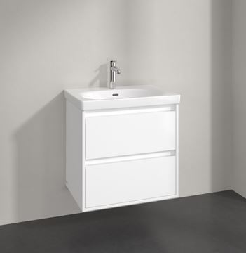 VILLEROY & BOCH SKYLA skříňka pod umyvadlo 62,2x43,9x59,6 cm, 2 zásuvky,  brilliant white C79500VE Obrázek - fotka