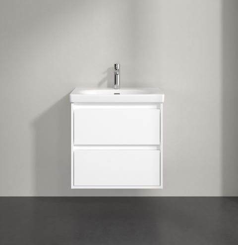 VILLEROY & BOCH SKYLA skříňka pod umyvadlo 62,2x43,9x59,6 cm, 2 zásuvky,  brilliant white C79500VE Obrázek - fotka