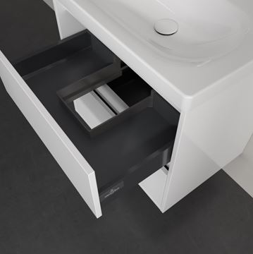 VILLEROY & BOCH SKYLA skříňka pod umyvadlo 62,2x43,9x59,6 cm, 2 zásuvky,  brilliant white C79500VE Obrázek - fotka
