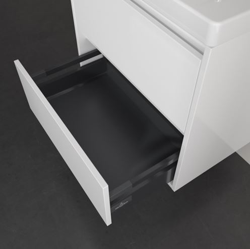 VILLEROY & BOCH SKYLA skříňka pod umyvadlo 62,2x43,9x59,6 cm, 2 zásuvky,  brilliant white C79500VE Obrázek - fotka