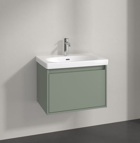 VILLEROY & BOCH SKYLA skříňka pod umyvadlo 62,2x43,9x59,6 cm, 1 zásuvka, soft green C78500AF Obrázek - fotka