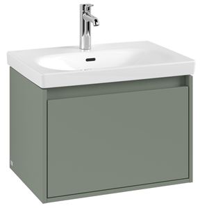 VILLEROY & BOCH SKYLA skříňka pod umyvadlo 62,2x43,9x59,6 cm, 1 zásuvka, soft green