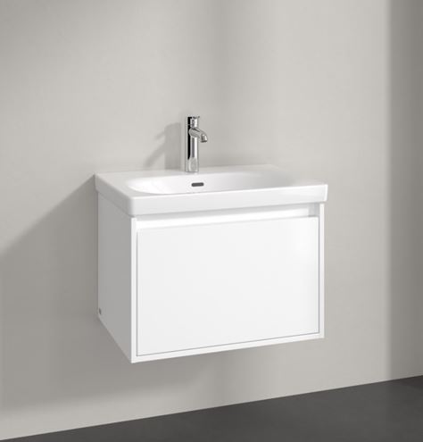 VILLEROY & BOCH SKYLA skříňka pod umyvadlo 62,2x43,9x59,6 cm, 1 zásuvka, brilliant white C78500VE Obrázek - fotka
