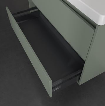 VILLEROY & BOCH SKYLA skříňka pod umyvadlo 97,2x43,9x59,6 cm, 2 zásuvky, soft green C79900AF Obrázek - fotka