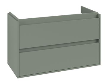 VILLEROY & BOCH SKYLA skříňka pod umyvadlo 97,2x43,9x59,6 cm, 2 zásuvky, soft green C79900AF Obrázek - fotka