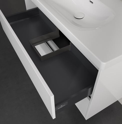 VILLEROY & BOCH SKYLA skříňka pod umyvadlo 97,2x43,9x59,6 cm, 2 zásuvky,  brilliant white C79900VE Obrázek - fotka