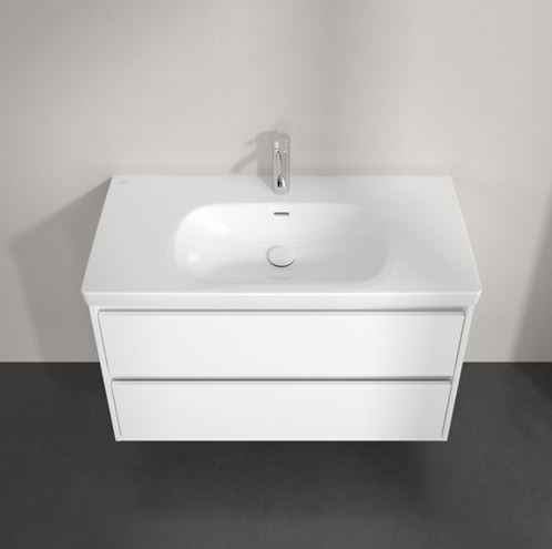 VILLEROY & BOCH SKYLA skříňka pod umyvadlo 97,2x43,9x59,6 cm, 2 zásuvky,  brilliant white C79900VE Obrázek - fotka