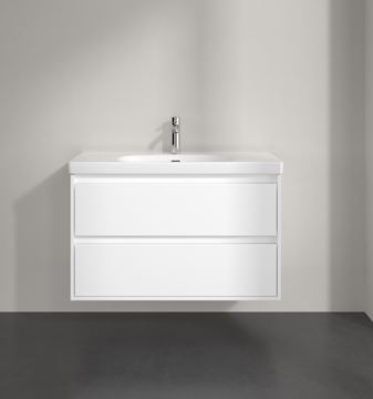 VILLEROY & BOCH SKYLA skříňka pod umyvadlo 97,2x43,9x59,6 cm, 2 zásuvky,  brilliant white C79900VE Obrázek - fotka