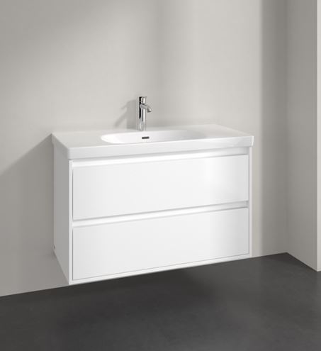 VILLEROY & BOCH SKYLA skříňka pod umyvadlo 97,2x43,9x59,6 cm, 2 zásuvky,  brilliant white C79900VE Obrázek - fotka
