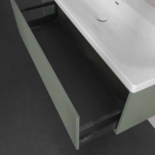 VILLEROY & BOCH SKYLA skříňka pod umyvadlo 117,2x43,9x43,6 cm, 1 zásuvka, soft green C79200AF Obrázek - fotka