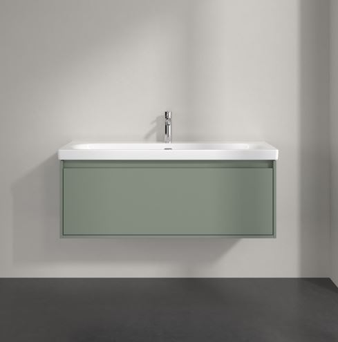 VILLEROY & BOCH SKYLA skříňka pod umyvadlo 117,2x43,9x43,6 cm, 1 zásuvka, soft green C79200AF Obrázek - fotka
