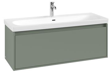 VILLEROY & BOCH SKYLA skříňka pod umyvadlo 117,2x43,9x43,6 cm, 1 zásuvka, soft green