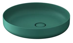 DURAVIT VITRIUM umyvadlová mísa 46 cm, bez přepadu, matná zelenomodrá