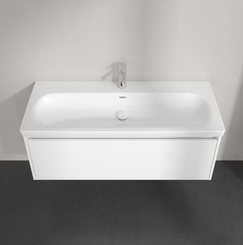 VILLEROY & BOCH SKYLA skříňka pod umyvadlo 117,2x43,9x43,6 cm, 1 zásuvka, brilliant white C79200VE Obrázek - fotka