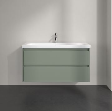 VILLEROY & BOCH SKYLA skříňka pod umyvadlo 117,2x43,9x59,6 cm, 2 zásuvky, soft green C80000AF Obrázek - fotka