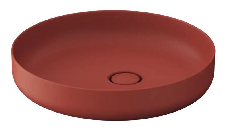 DURAVIT VITRIUM umyvadlová mísa 46 cm, bez přepadu, matná skořicová 266146HC79 Obrázek - Hlavní obrázek