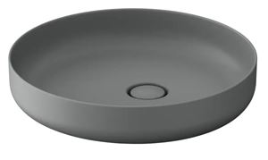 DURAVIT VITRIUM umyvadlová mísa 46 cm, bez přepadu, matná světle šedá