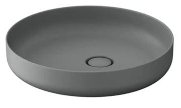 DURAVIT VITRIUM umyvadlová mísa 46 cm, bez přepadu, matná světle šedá