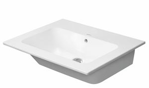 DURAVIT ME BY STARCK umyvadlo 63 cm, s přepadem, DuraShield