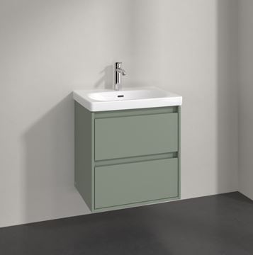 VILLEROY & BOCH SKYLA skříňka pod umyvadlo 57,2x43,9x59,6 cm, 2 zásuvky, soft green C79400AF Obrázek - fotka