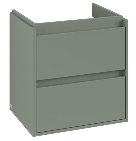 VILLEROY & BOCH SKYLA skříňka pod umyvadlo 57,2x43,9x59,6 cm, 2 zásuvky, soft green C79400AF Obrázek - fotka