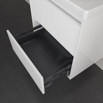 VILLEROY & BOCH SKYLA skříňka pod umyvadlo 57,2x43,9x59,6 cm, 2 zásuvky, brilliant white C79400VE Obrázek - fotka