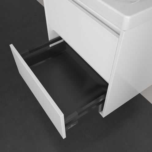 VILLEROY & BOCH SKYLA skříňka pod umyvadlo 57,2x43,9x59,6 cm, 2 zásuvky, brilliant white C79400VE Obrázek - fotka