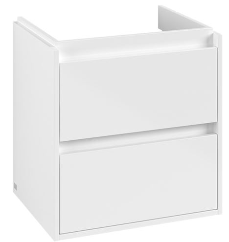 VILLEROY & BOCH SKYLA skříňka pod umyvadlo 57,2x43,9x59,6 cm, 2 zásuvky, brilliant white C79400VE Obrázek - fotka