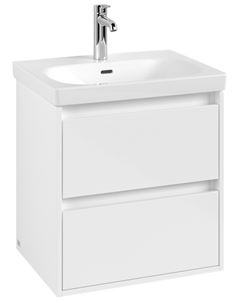 VILLEROY & BOCH SKYLA skříňka pod umyvadlo 57,2x43,9x59,6 cm, 2 zásuvky, brilliant white